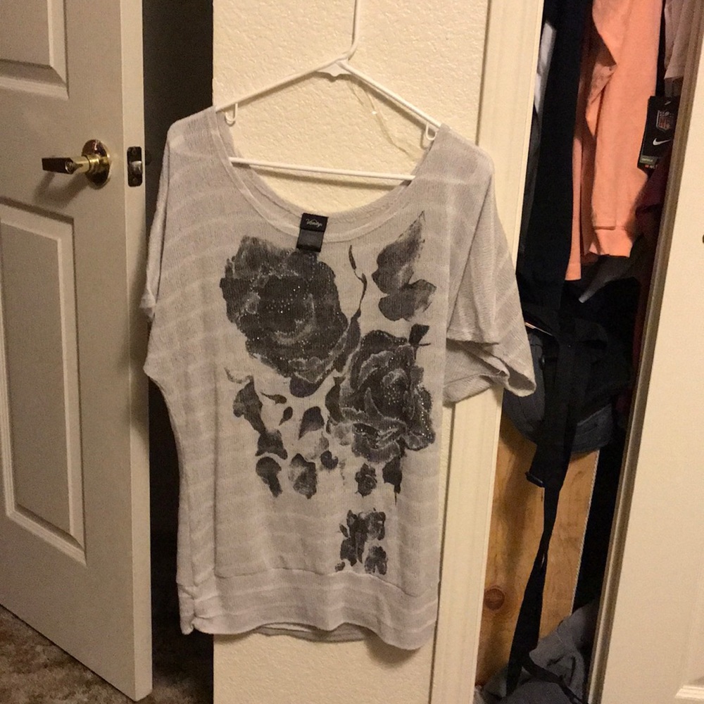 Knit short sleeve